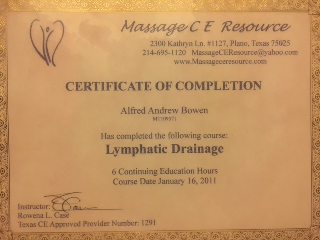 Manual Lymphatic Drainage